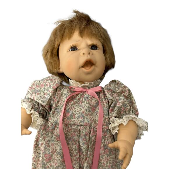 Berenguer Doll Realistic soft body hair brown eyes 18" - Picture 2 of 3